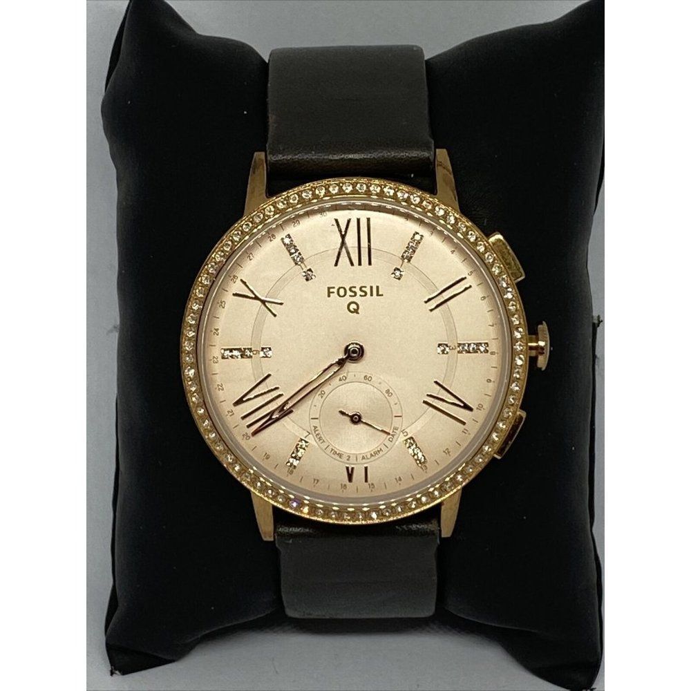 Fossil Gazer FTW1106 Women's Brown Leather Analog